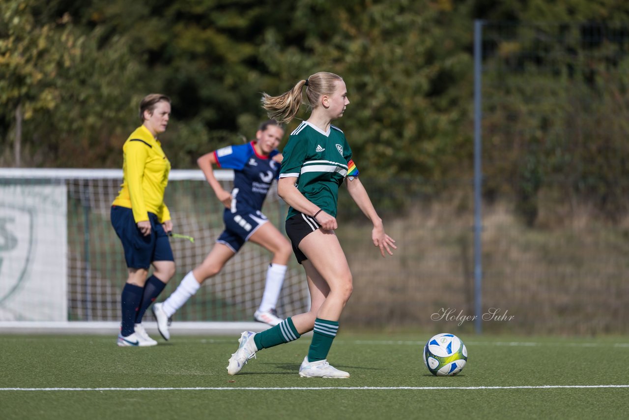 Bild 131 - wU19 Rissener SV - VfL Pinneberg : Ergebnis: 9:1